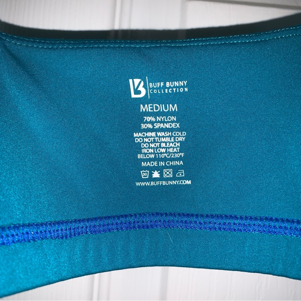 Buffbunny Dive Zip Sports Bra, M - Picture 8 of 9